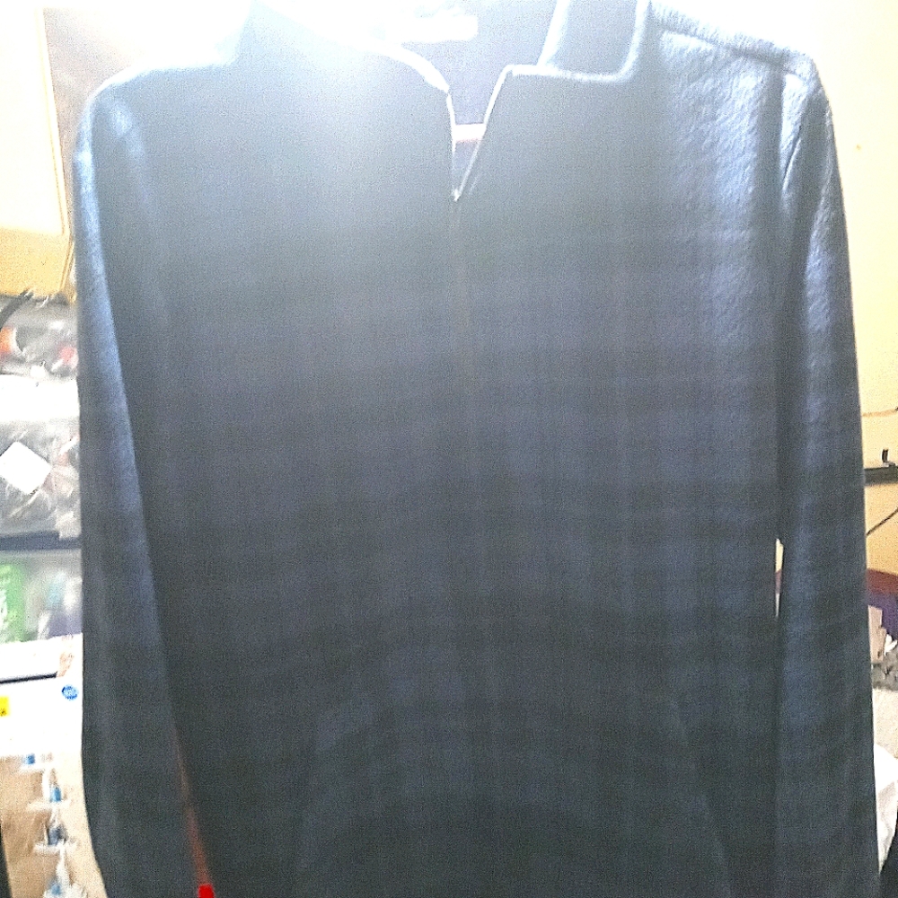 Thread4Thought blue&black light sweater sz.L